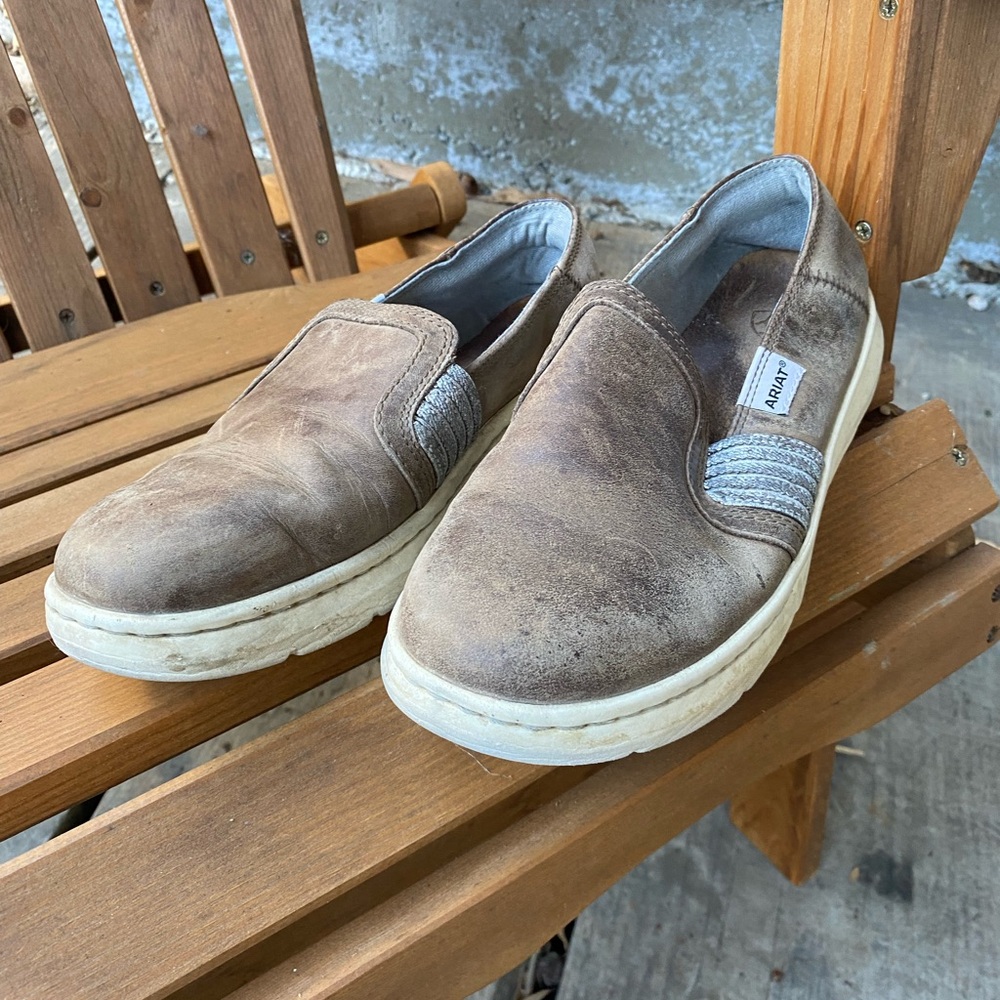 Ariat Brown Slip-On Sneakers
